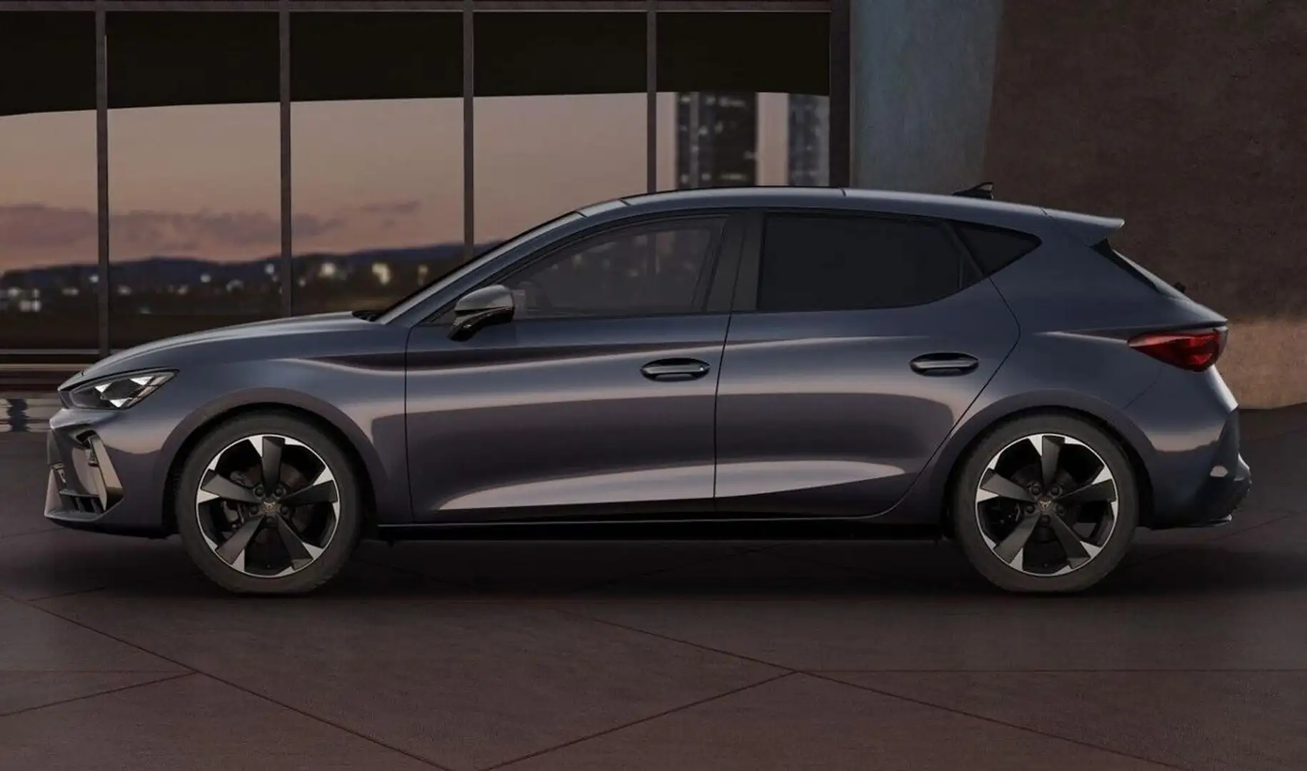 CUPRA Leon 1.5 Hybrid 150 CV DSG Tetto + Edge pack Gris - 2