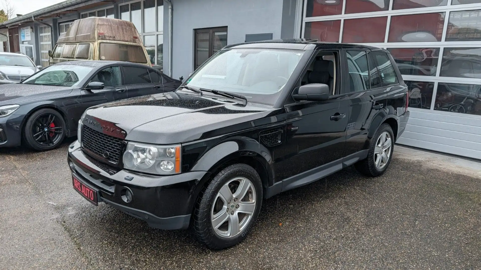 Land Rover Range Rover Sport V8 Benziner 4xSHZ Navi H&K AHK Schwarz - 2