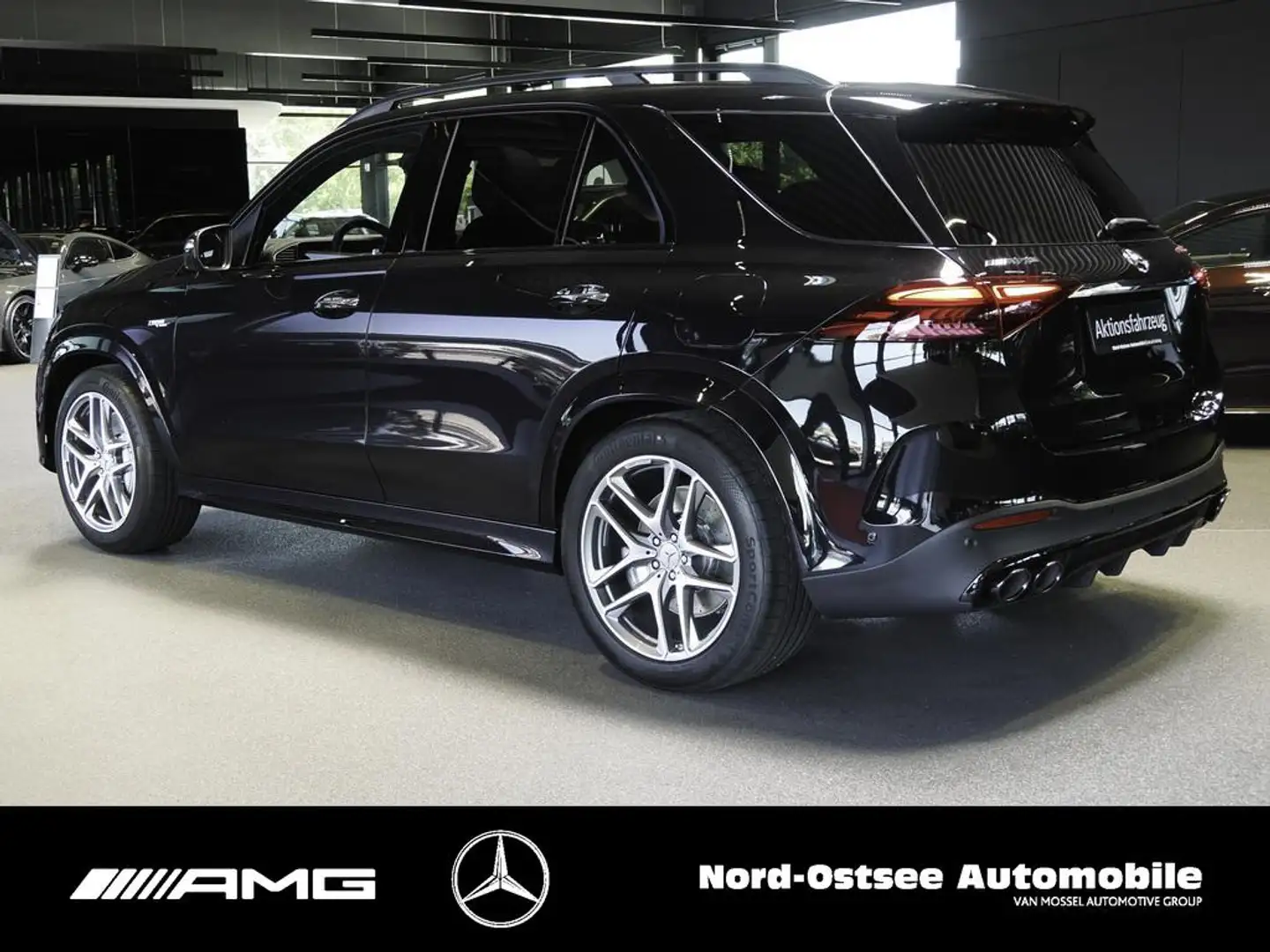 Mercedes-Benz GLE 53 AMG HYBR 4m+ NIGHT PANO AHK AKUSTIK AHK Noir - 2