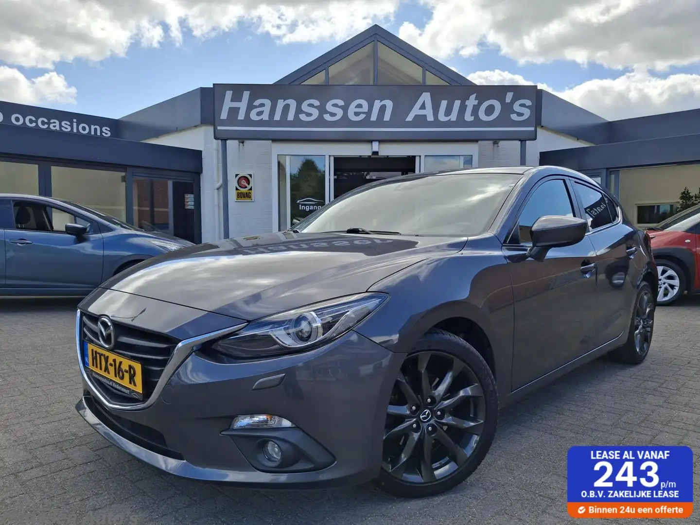 Mazda 3 2.0 SkyActiv-G 120 GT-M Grijs - 1