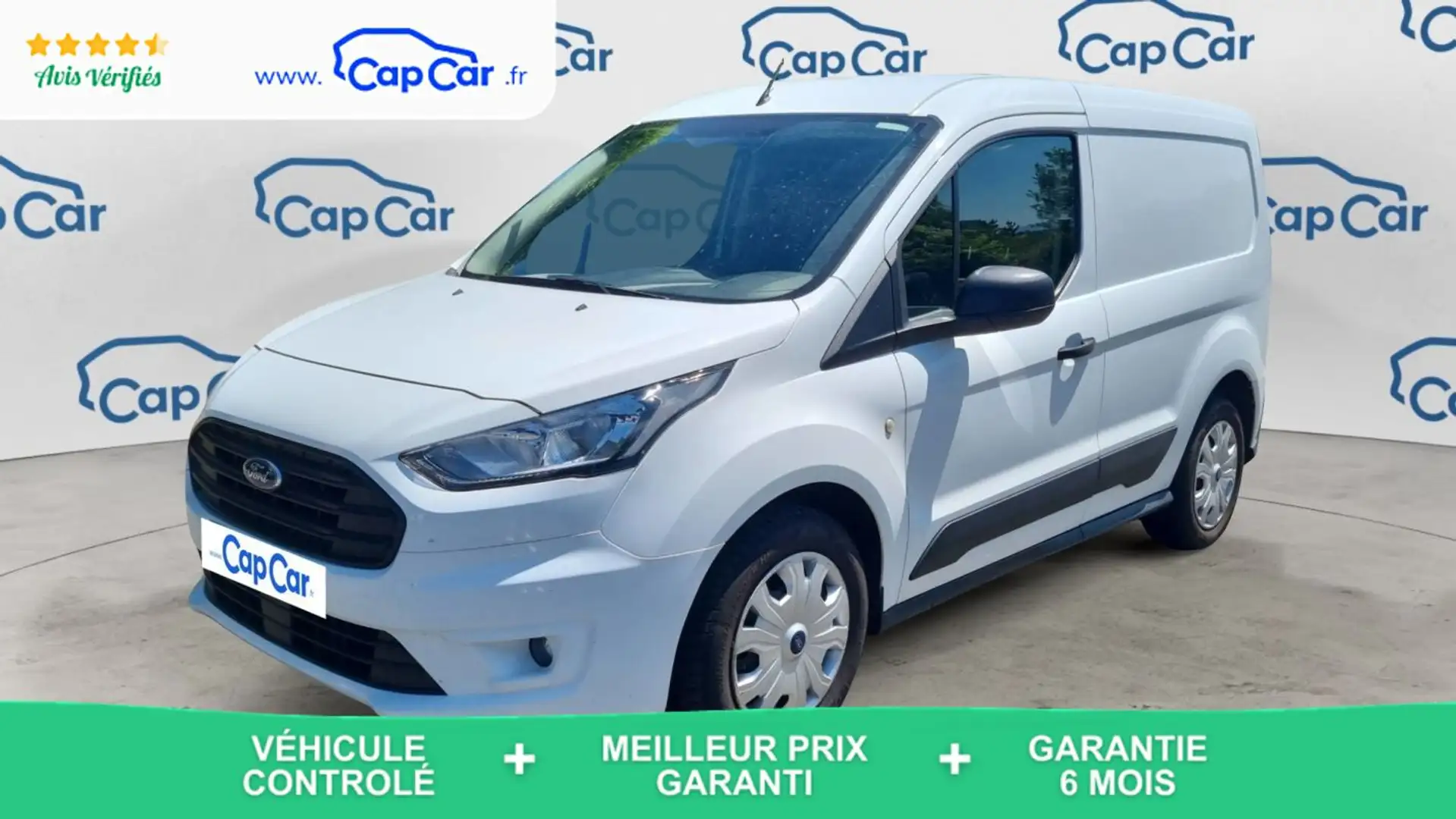 Ford Transit Connect 1.5 EcoBlue 100 Trend Business Blanc - 1