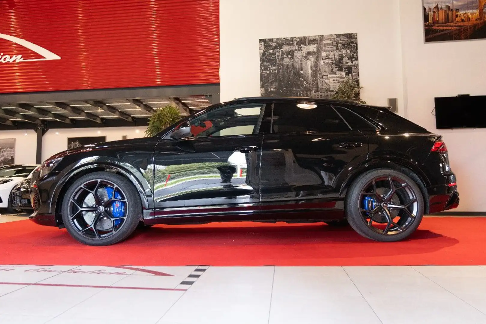 Audi RS Q8 TFSI V8 Performance 641 CV-CAR.CERAMIC-TETTO-GANCI Nero - 2