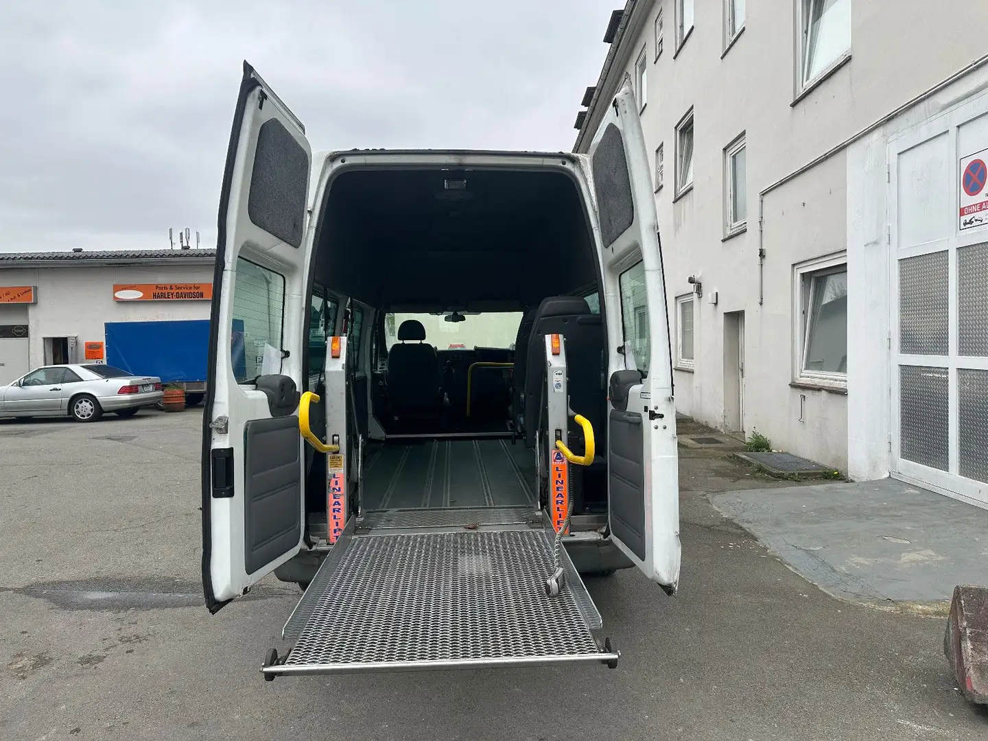 Ford Transit Kombi FT 330 L, Rollsthulrampe, Klima Blanco - 2