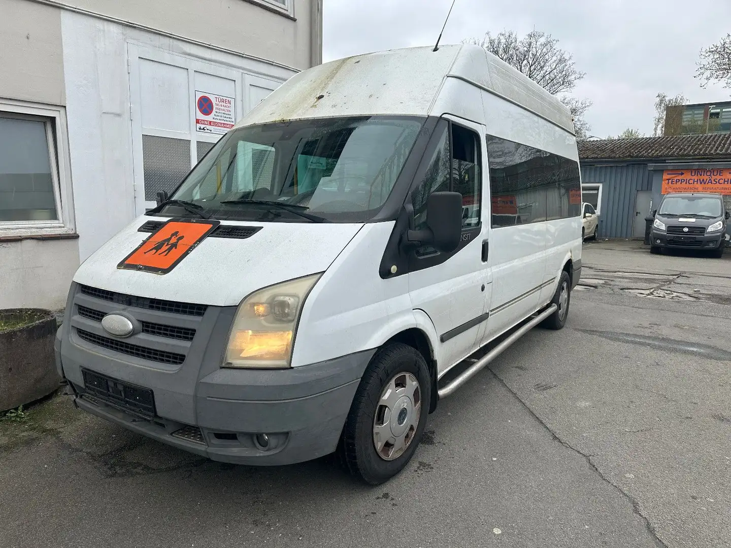 Ford Transit Kombi FT 330 L, Rollsthulrampe, Klima Blanco - 1