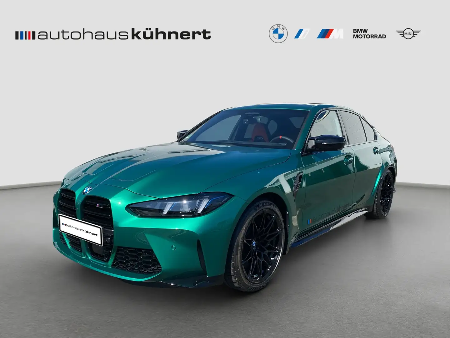 BMW M3 Competition Limousine mit M ACC PanoSD LED Zelená - 1
