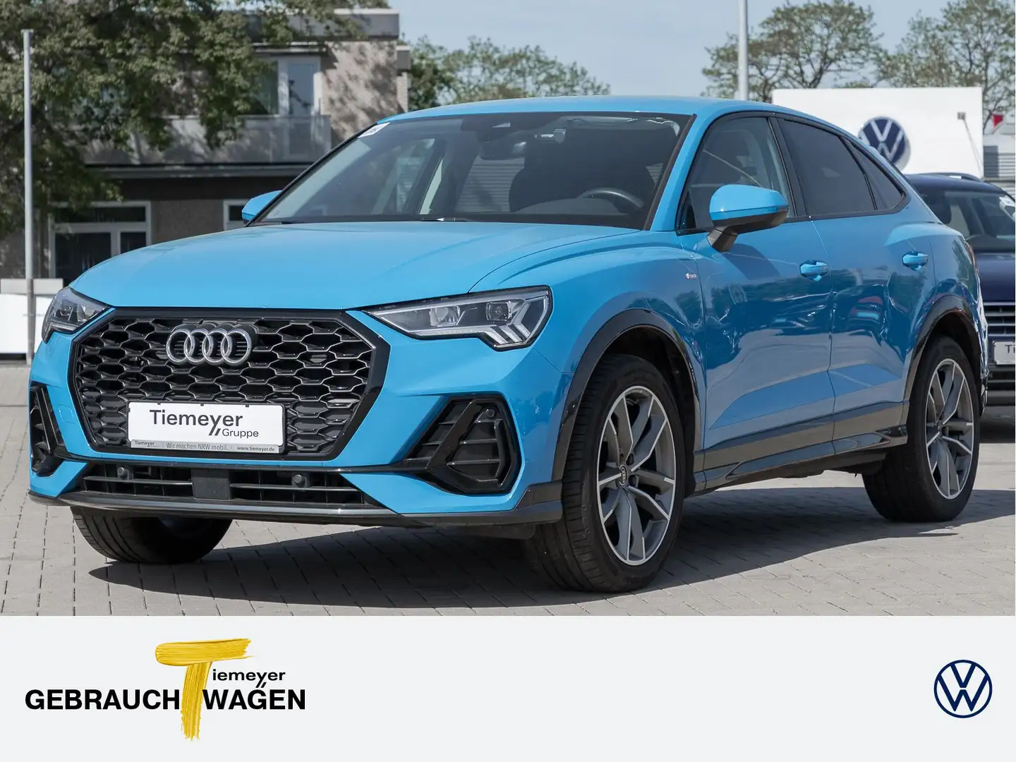 Audi Q3 35 TDI S LINE BLACK LM19 LED KAMERA Синій - 1