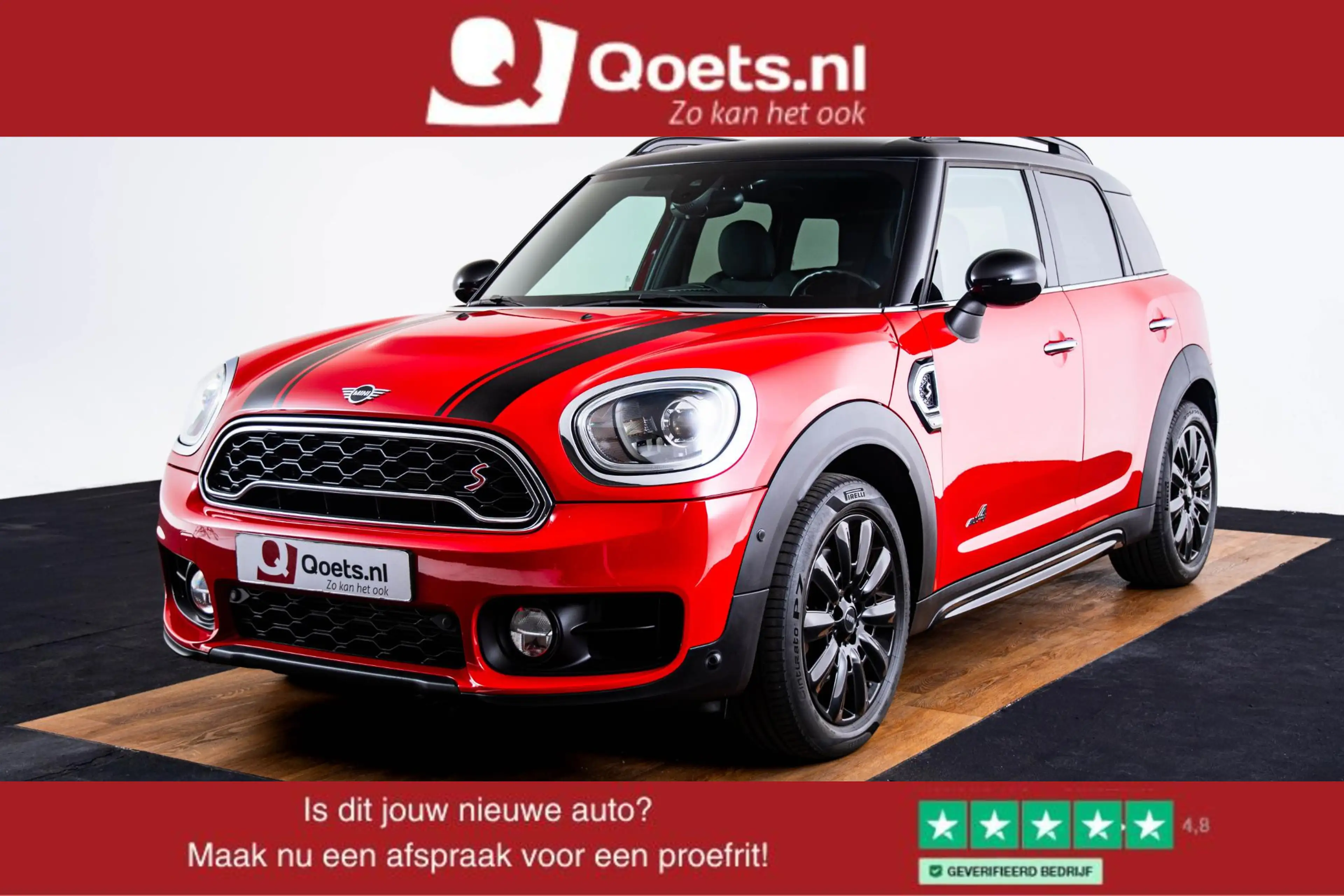 MINI Cooper S Countryman 2.0 ALL4 Salt Trekhaak - Camera - Comfort access -