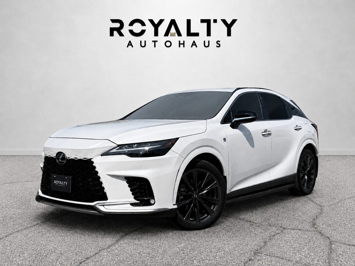 2025 Lexus RX 350h F Sport CarPlay Camera Step Bars