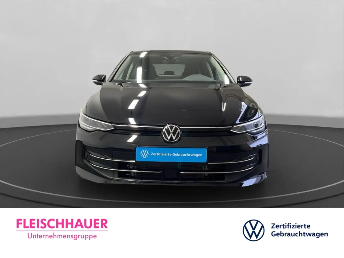 Volkswagen Golf VIII 1.5 eTSI Goal LED ACC DAB Tel.-Vorb. Klima PD Schwarz - 2