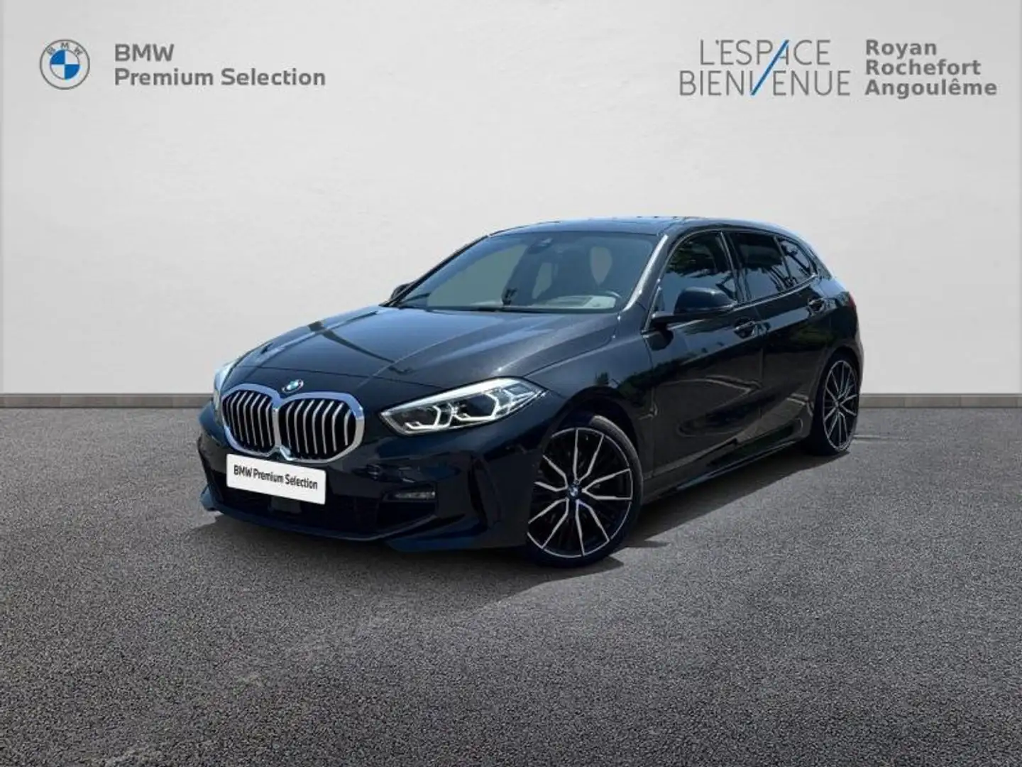 BMW 118 118dA 150ch M Sport Schwarz - 1