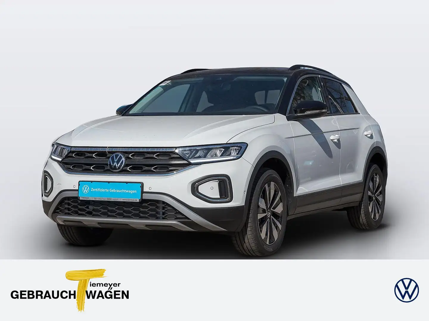 Volkswagen T-Roc 1.0 TSI LIFE LED NAVI SITZHZ CLIMA LM17 Weiß - 1