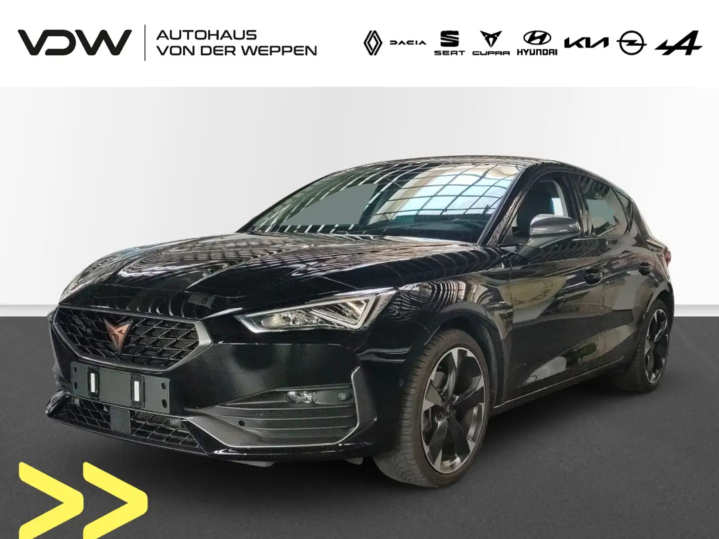 CUPRA Leon 1.5 eTSI Klima Navi Rückfahrkamera Sitzheizung Schwarz - 1