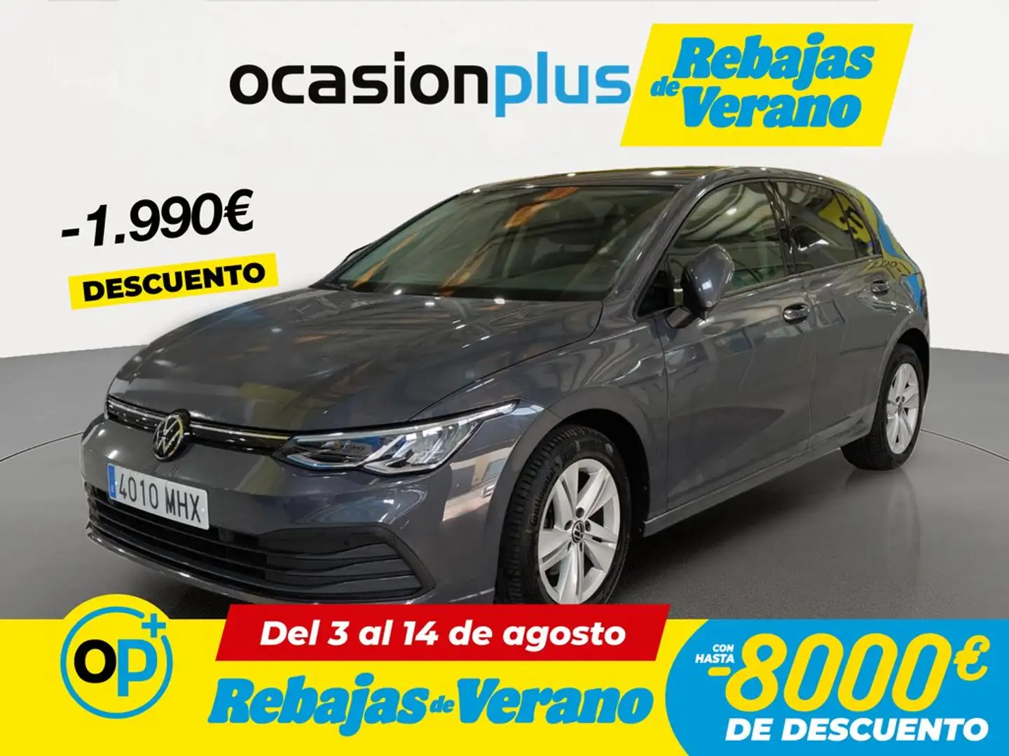 Volkswagen Golf 1.0 eTSI Life DSG 81kW Gris - 1