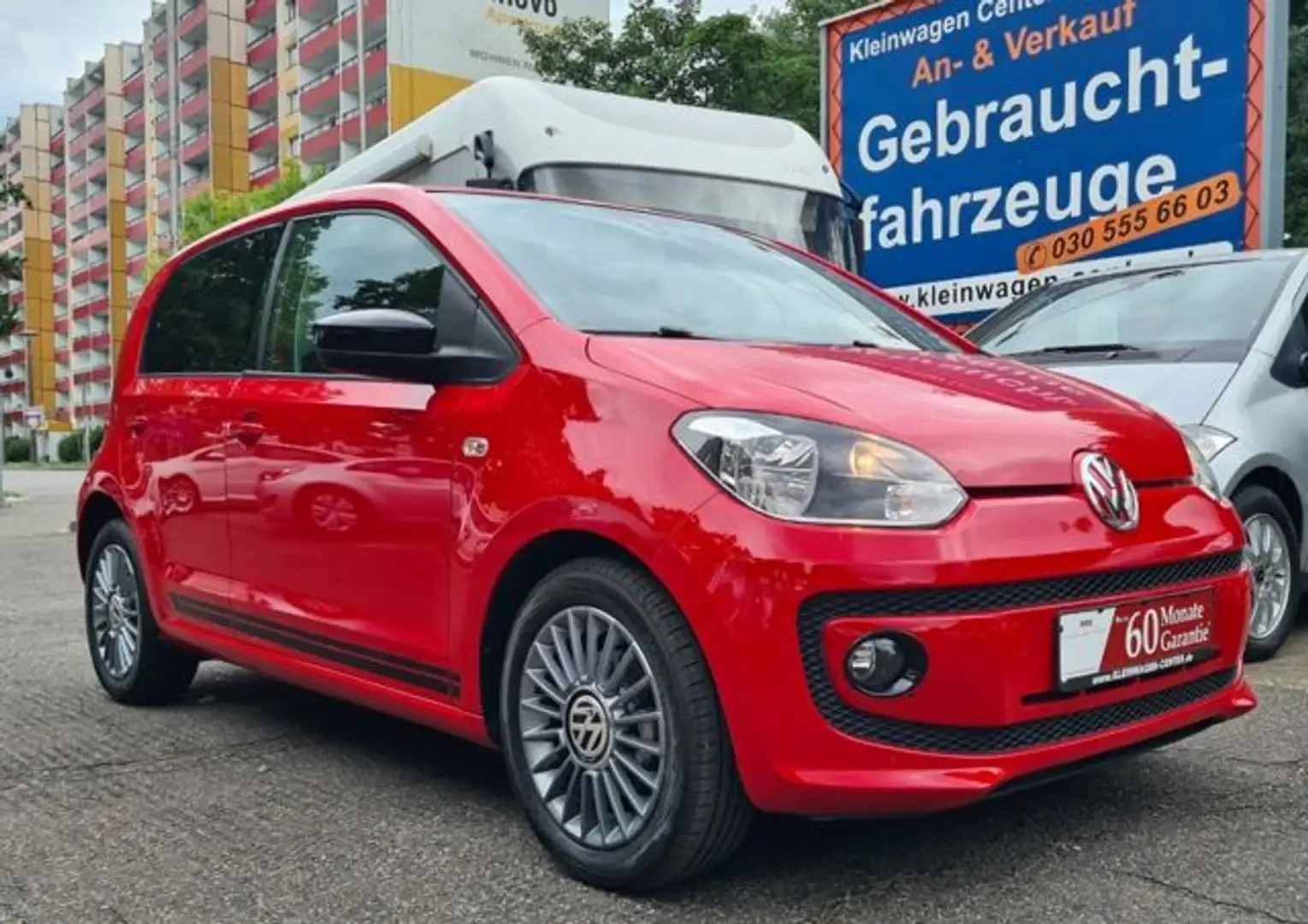 Volkswagen up! club Automatik/Klima/Sitzh/Navi/Allw. Rot - 2