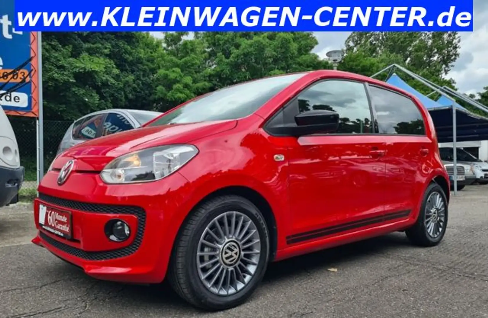 Volkswagen up! club Automatik/Klima/Sitzh/Navi/Allw. Rot - 1