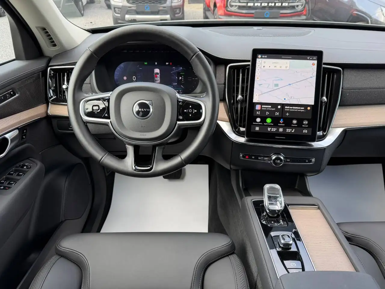 Volvo XC90 T8 PHEV PLUS DARK 7-ZIT HARMAN KARDON MEMORY SEATS APPLE CARPLAY, миниатюра 7