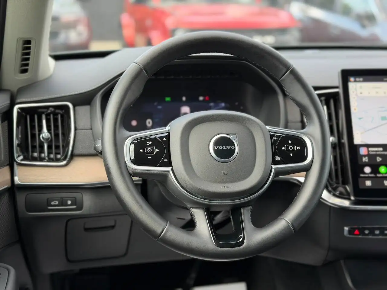 Volvo XC90 T8 PHEV PLUS DARK 7-ZIT HARMAN KARDON MEMORY SEATS APPLE CARPLAY, миниатюра 8