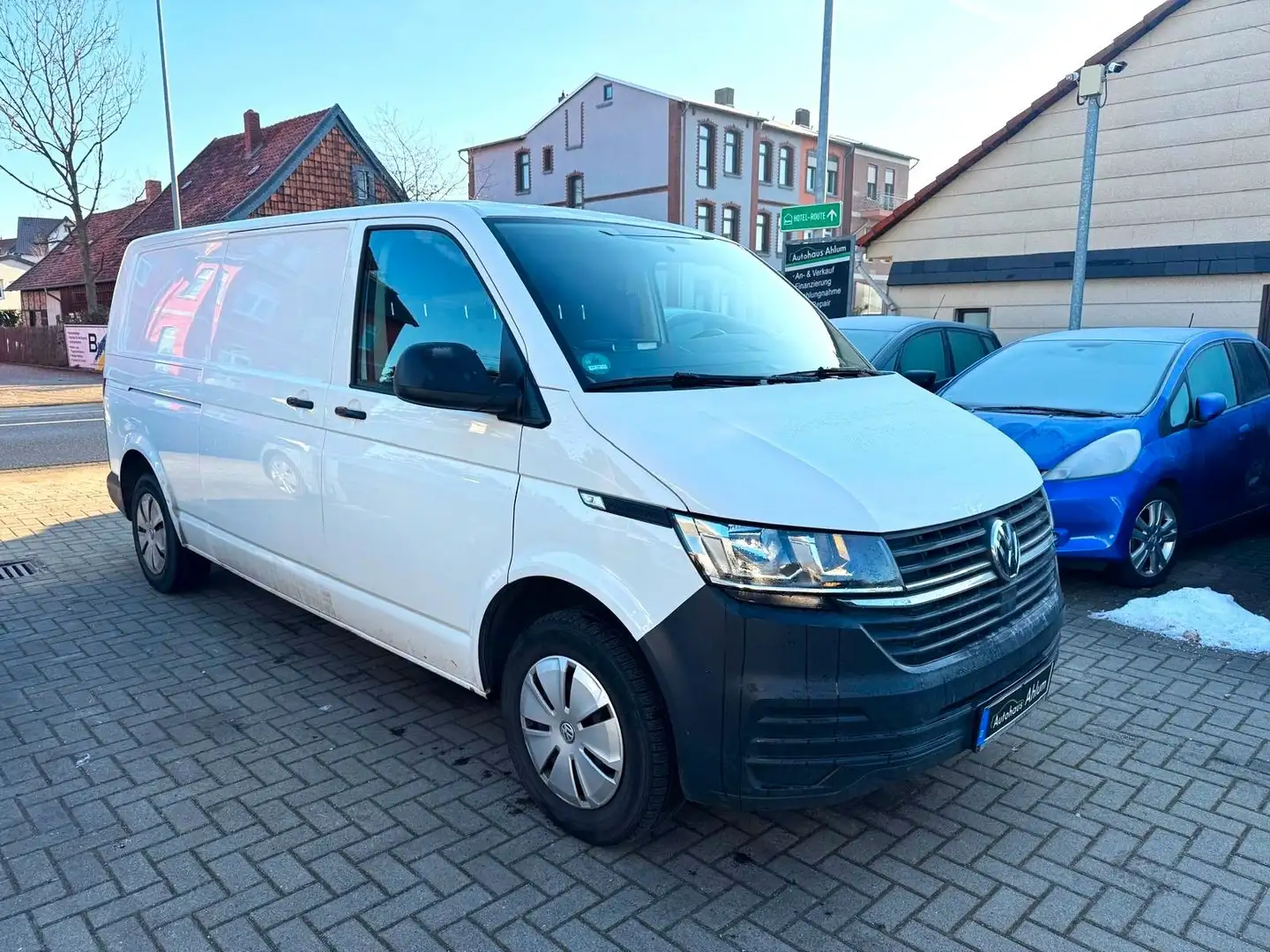 Volkswagen T6.1 Transporter Kasten EcoProfi lang FWD AHK Blanc - 1