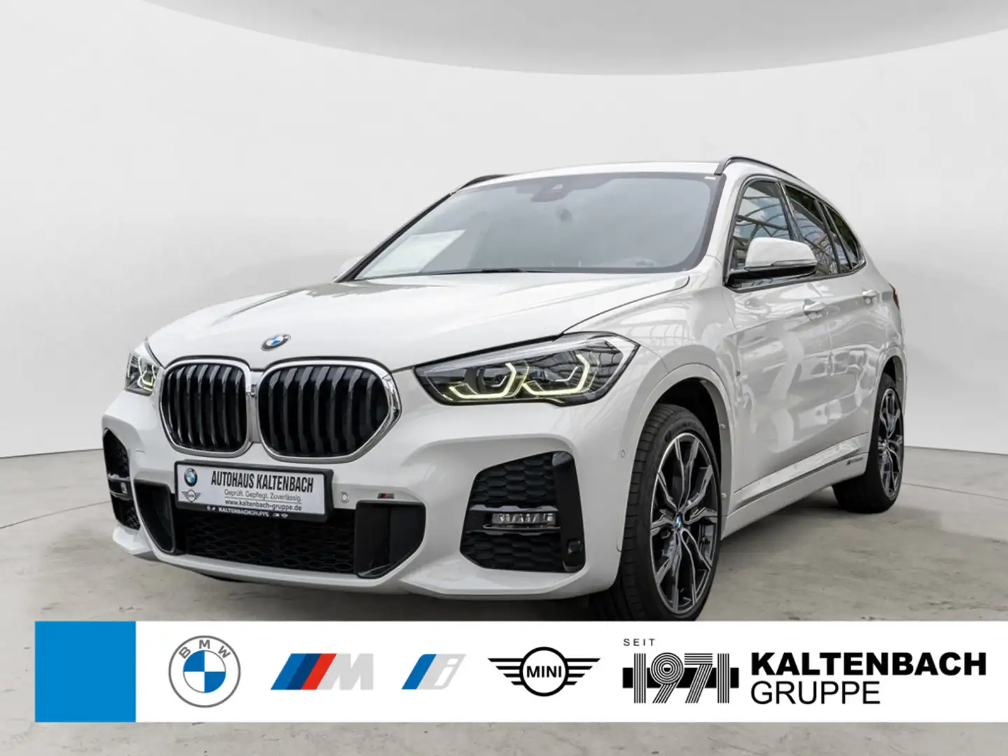 BMW X1 sDrive18d M-Sport FACEL. AHK LED NAVI SHZ Weiß - 1