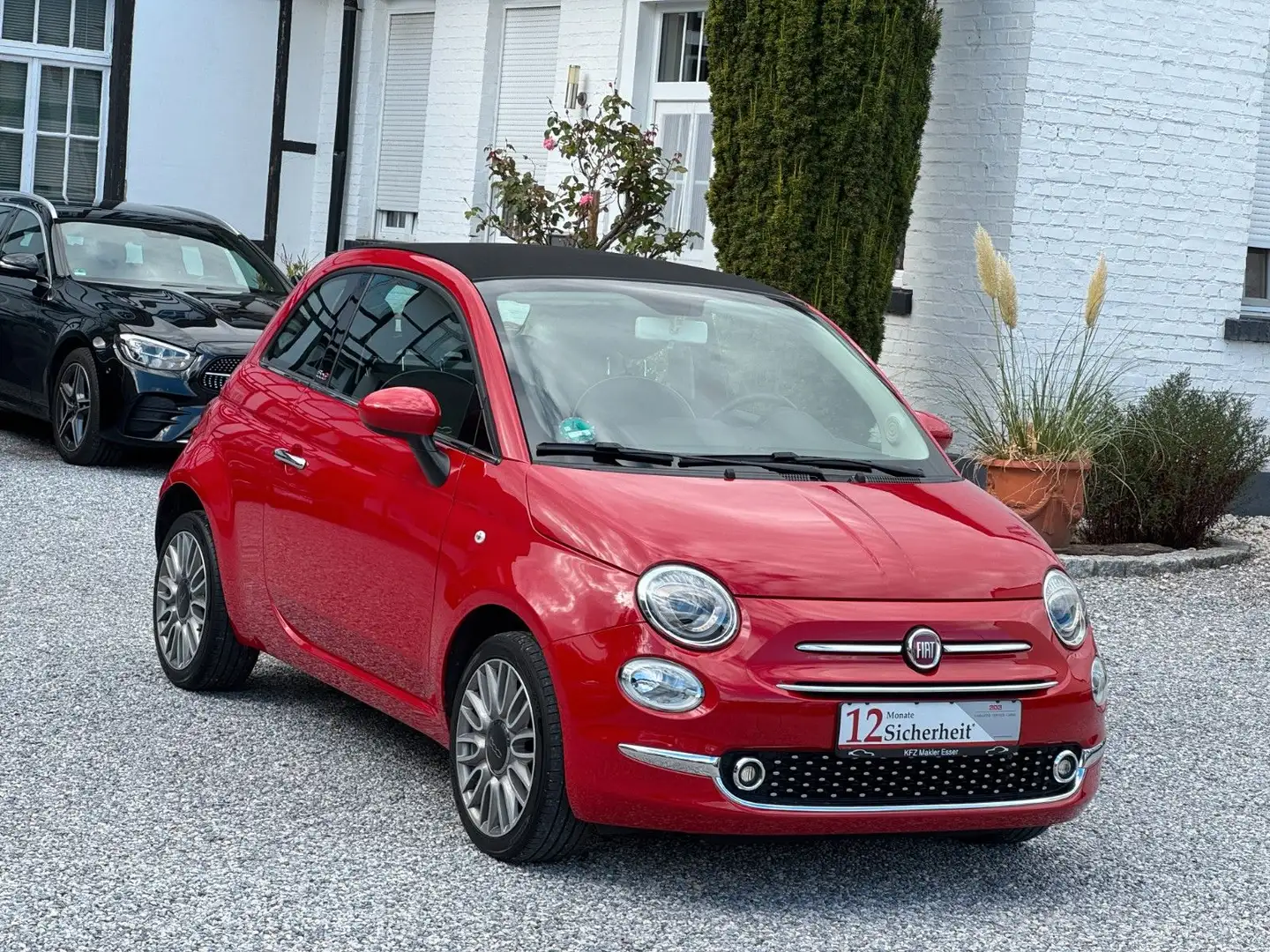 Fiat 500C Lounge *2.Hand*Zahnriemen Neu*CarPlay* Rot - 1