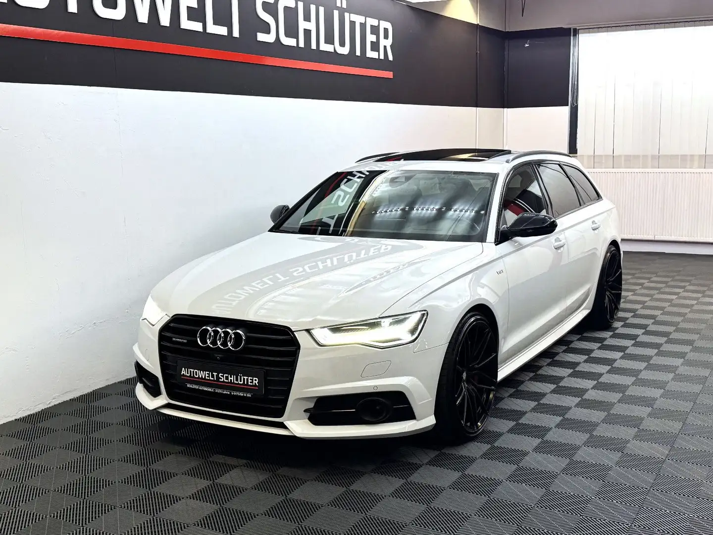 Audi A6 Avant 3.0 TDI Competition*21 Zoll Raffa*AHK* Blanc - 1