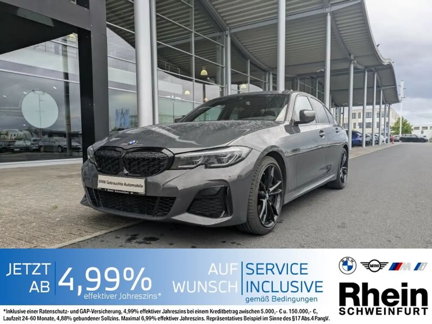 BMW 340 Md xDrive Lim. Laserlicht. Head-Up. HiFi Grau - 1