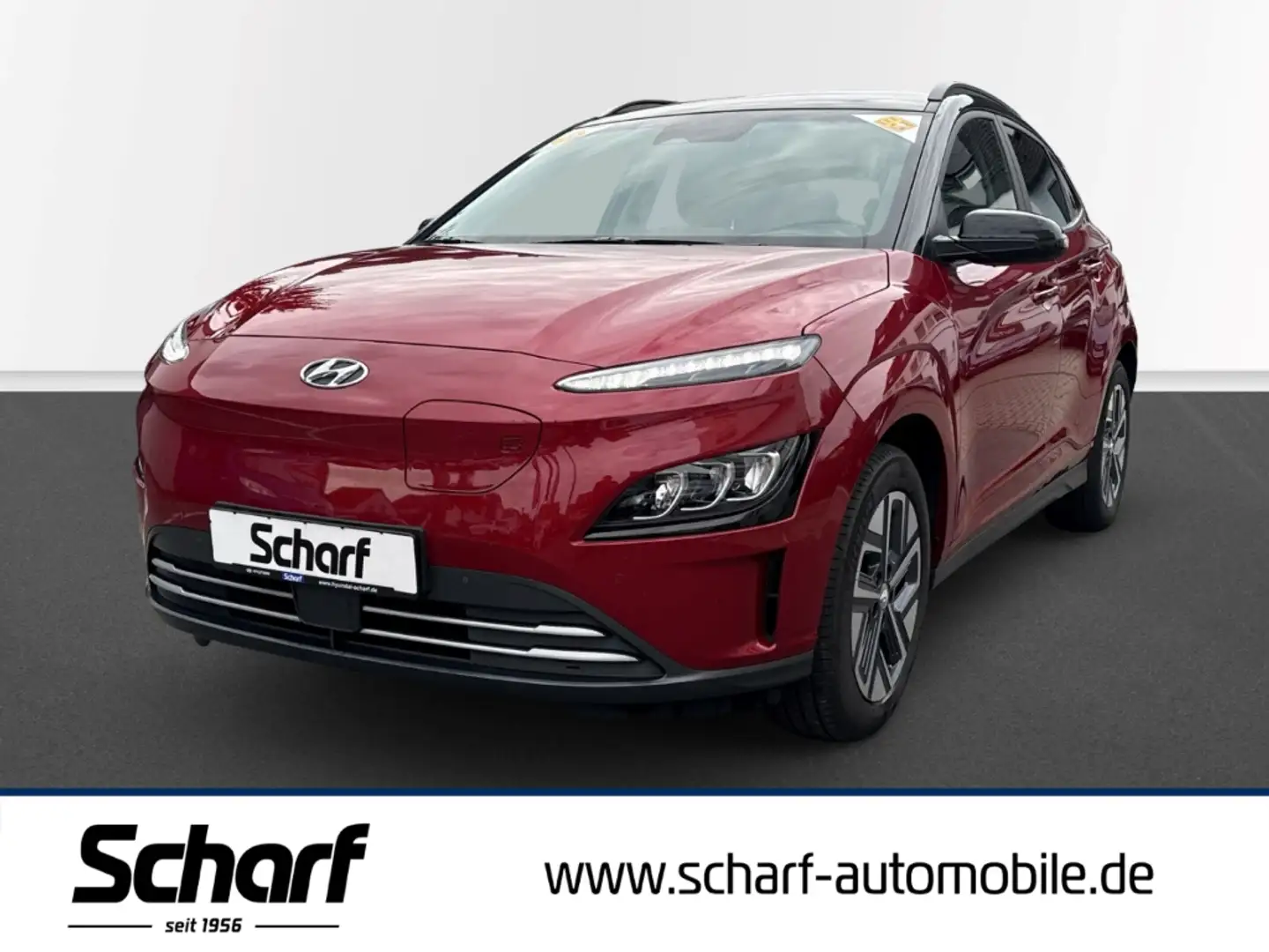 Hyundai KONA Trend EV 39kWh TREND Navi LED Rü.CAM PDC SHZ Rot - 1