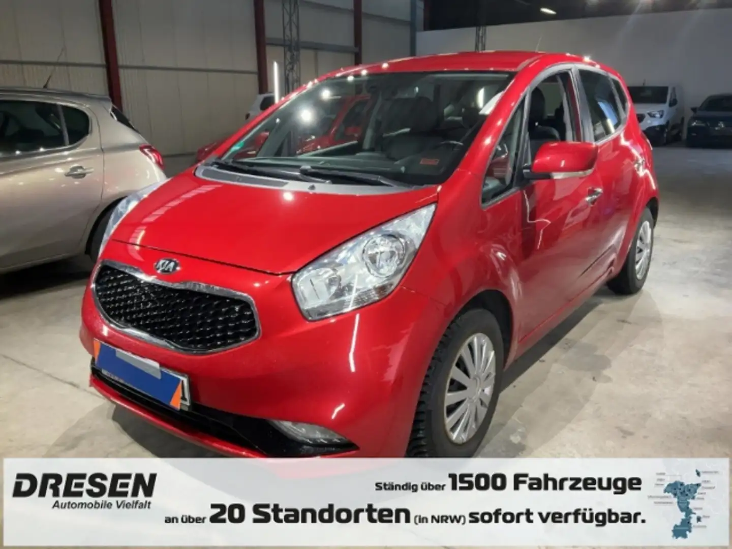 Kia Venga Dream Team Navi Klimaautom SHZ LenkradHZG Keyless Rojo - 1