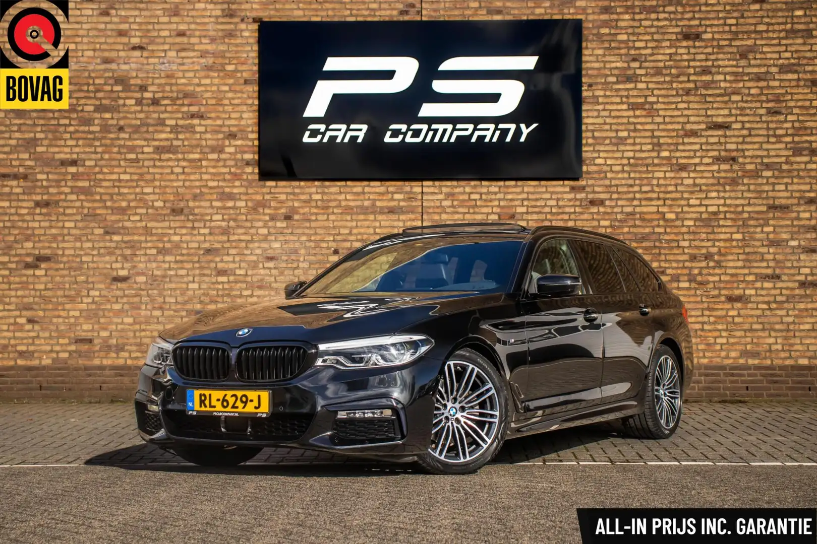 BMW 520 5-serie Touring 520i M-Sport, NAP, Leder, Pano, H& Noir - 1