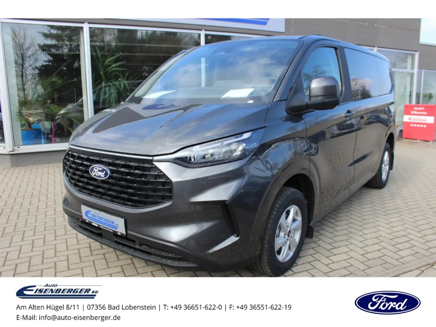 Ford Tourneo Custom Trend L1 AHK Garantie Klima v+h Gris - 2