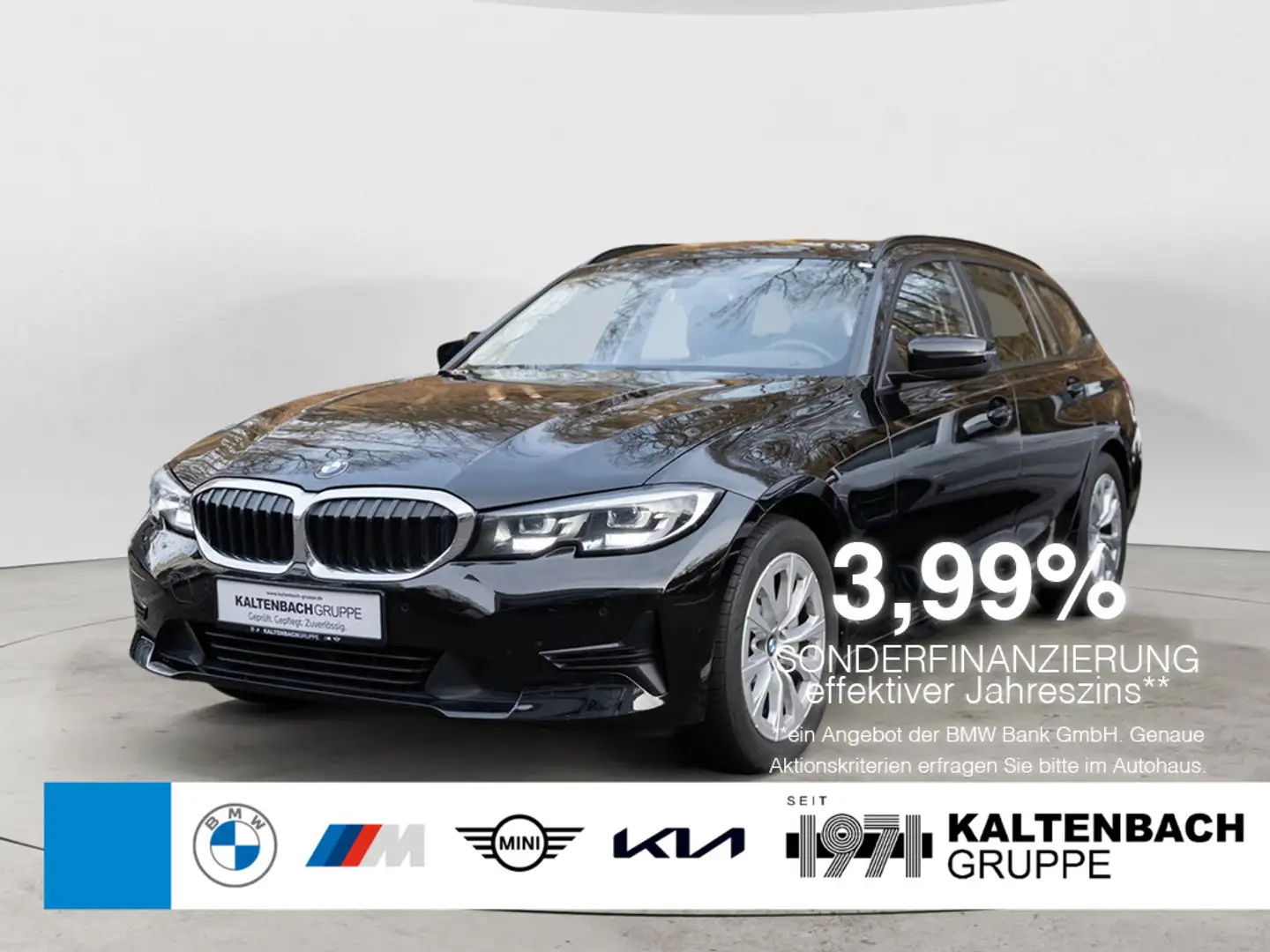 BMW 330 d Touring Advantage LED NAVI SHZ PDC KLIMA Schwarz - 1