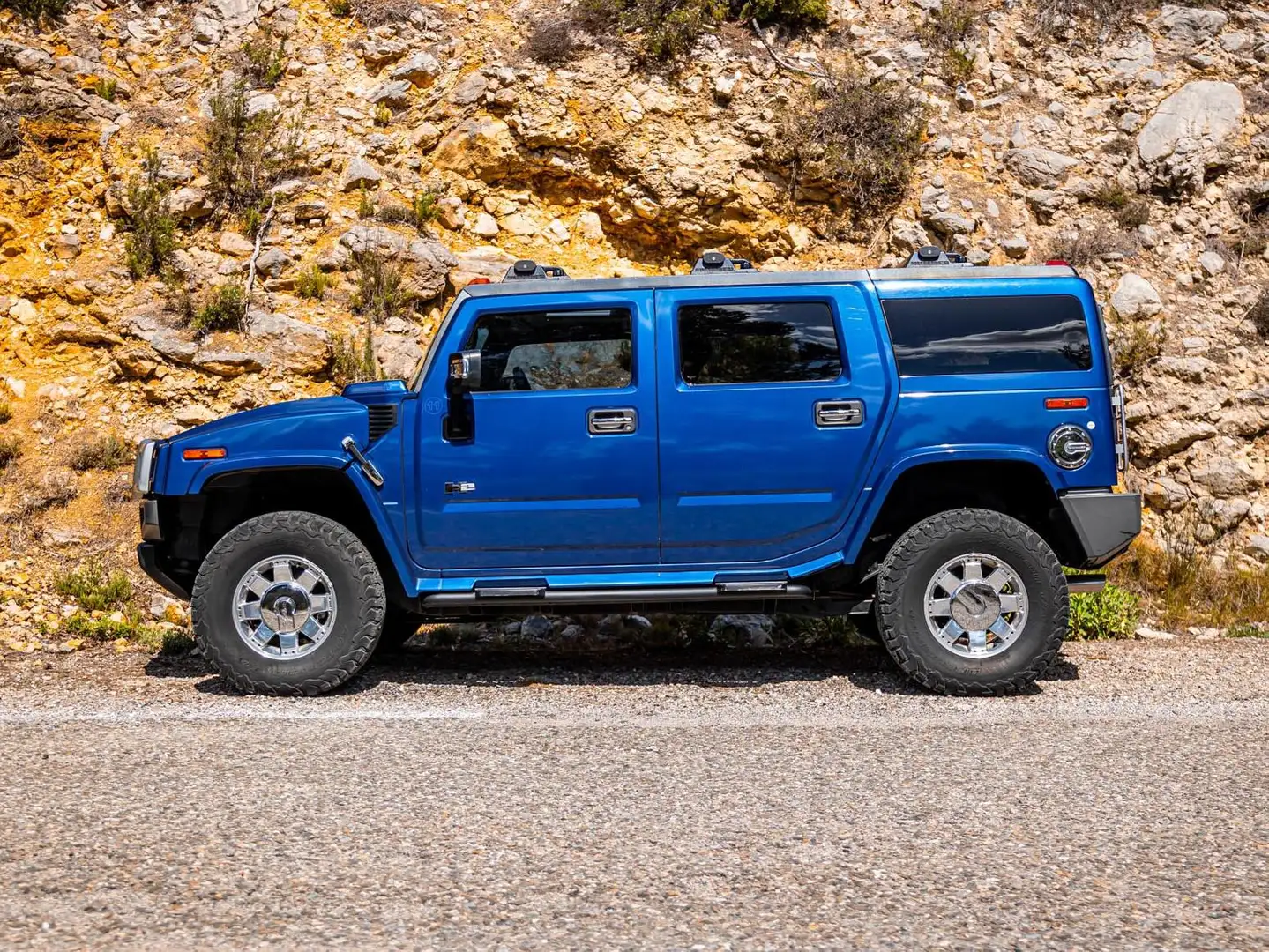 HUMMER H2 Pacific Blue Supercharged Blau - 2