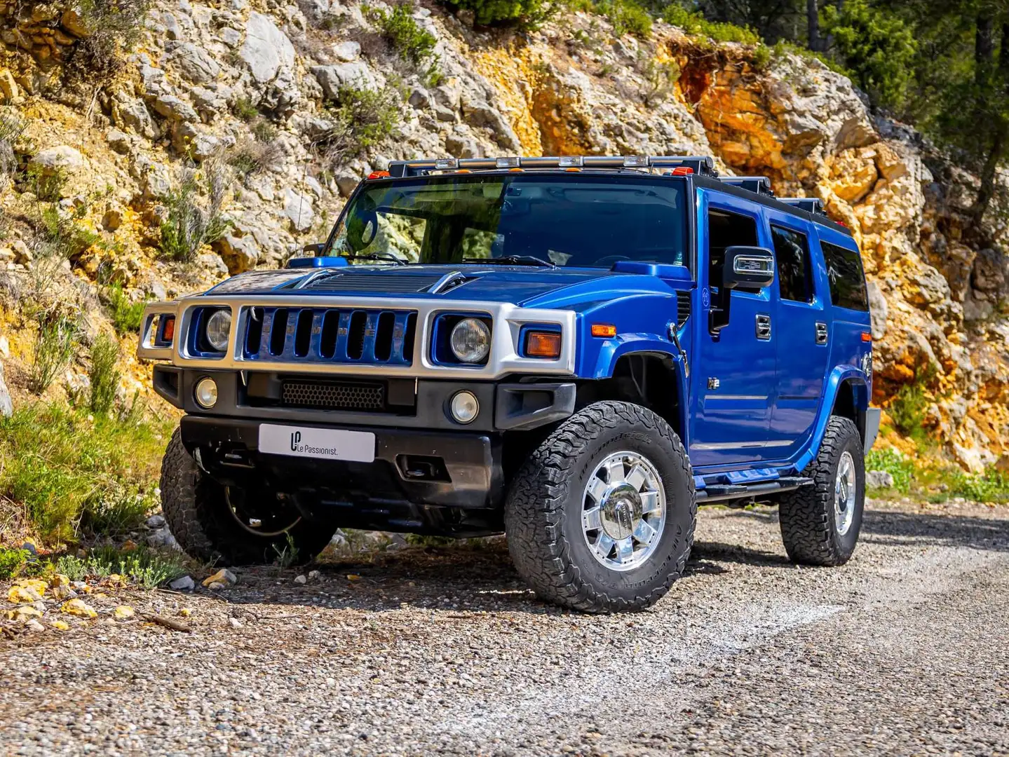 HUMMER H2 Pacific Blue Supercharged Blau - 1