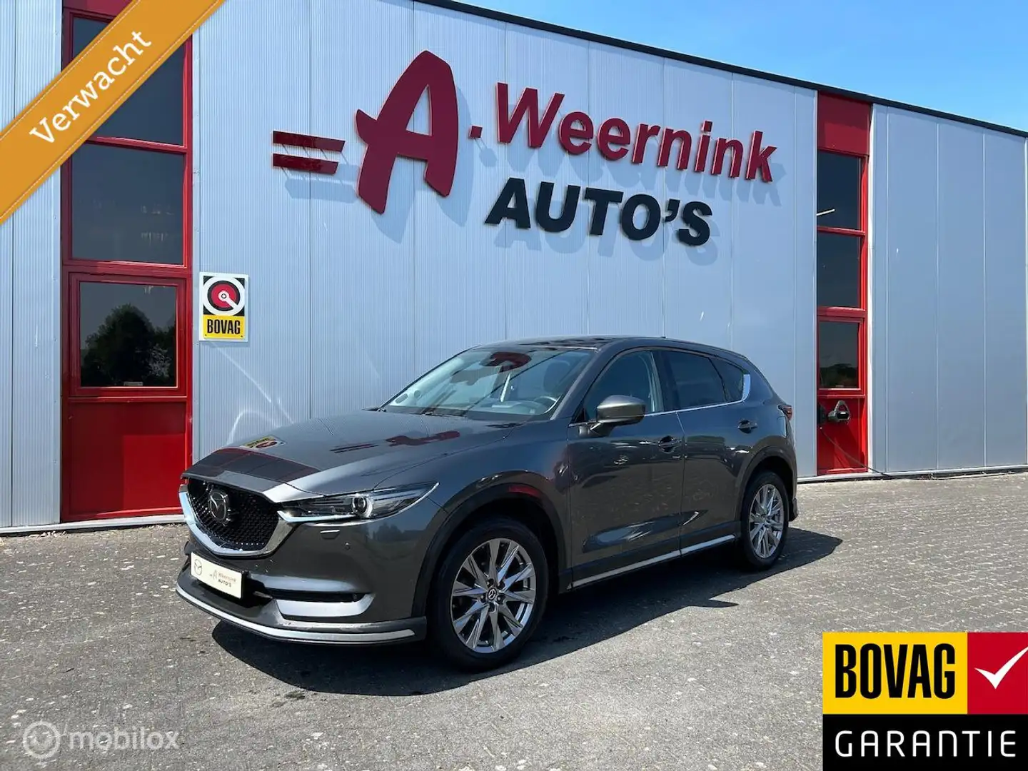 Mazda CX-5 2.0 SkyActiv-G 165 Signature Leder Bose Grau - 1