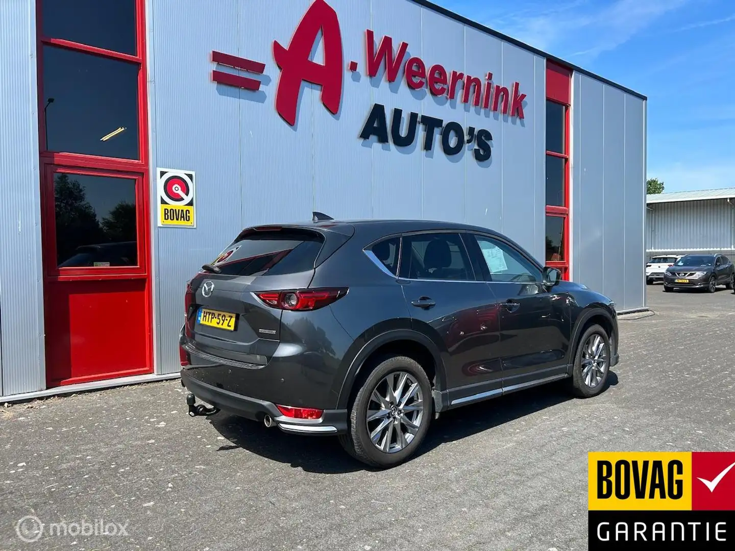 Mazda CX-5 2.0 SkyActiv-G 165 Signature Leder Bose Grijs - 2