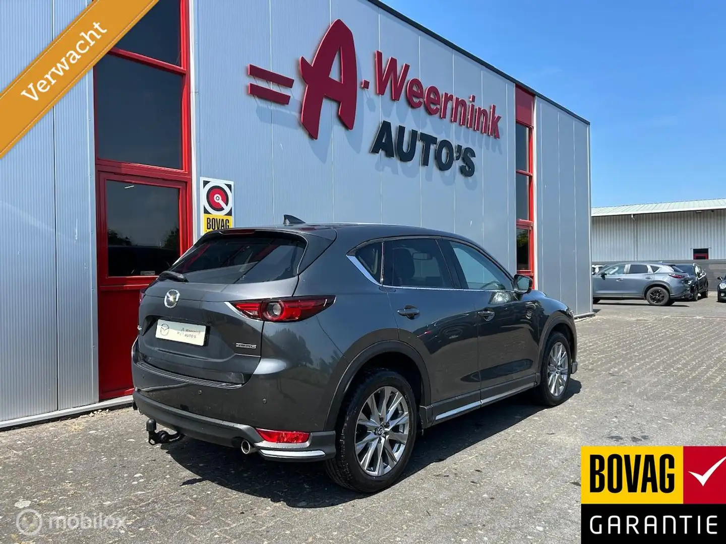 Mazda CX-5 2.0 SkyActiv-G 165 Signature Leder Bose Grau - 2