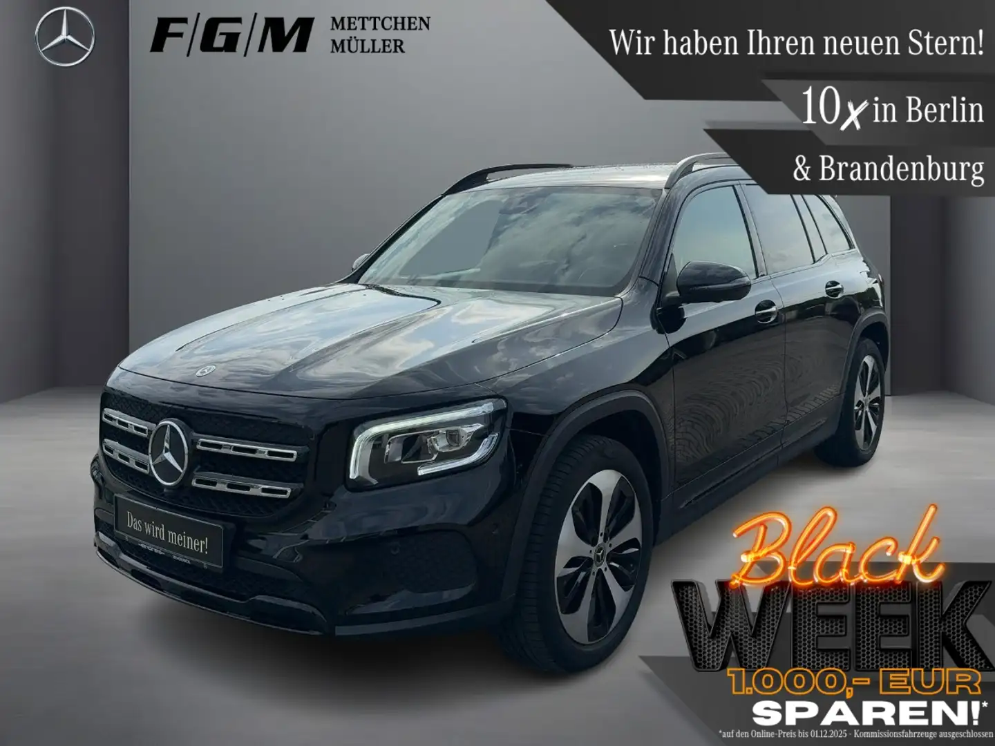 Mercedes-Benz GLB 200 Progressive Standhz|TWA|360|Night|Sitzhz Schwarz - 1