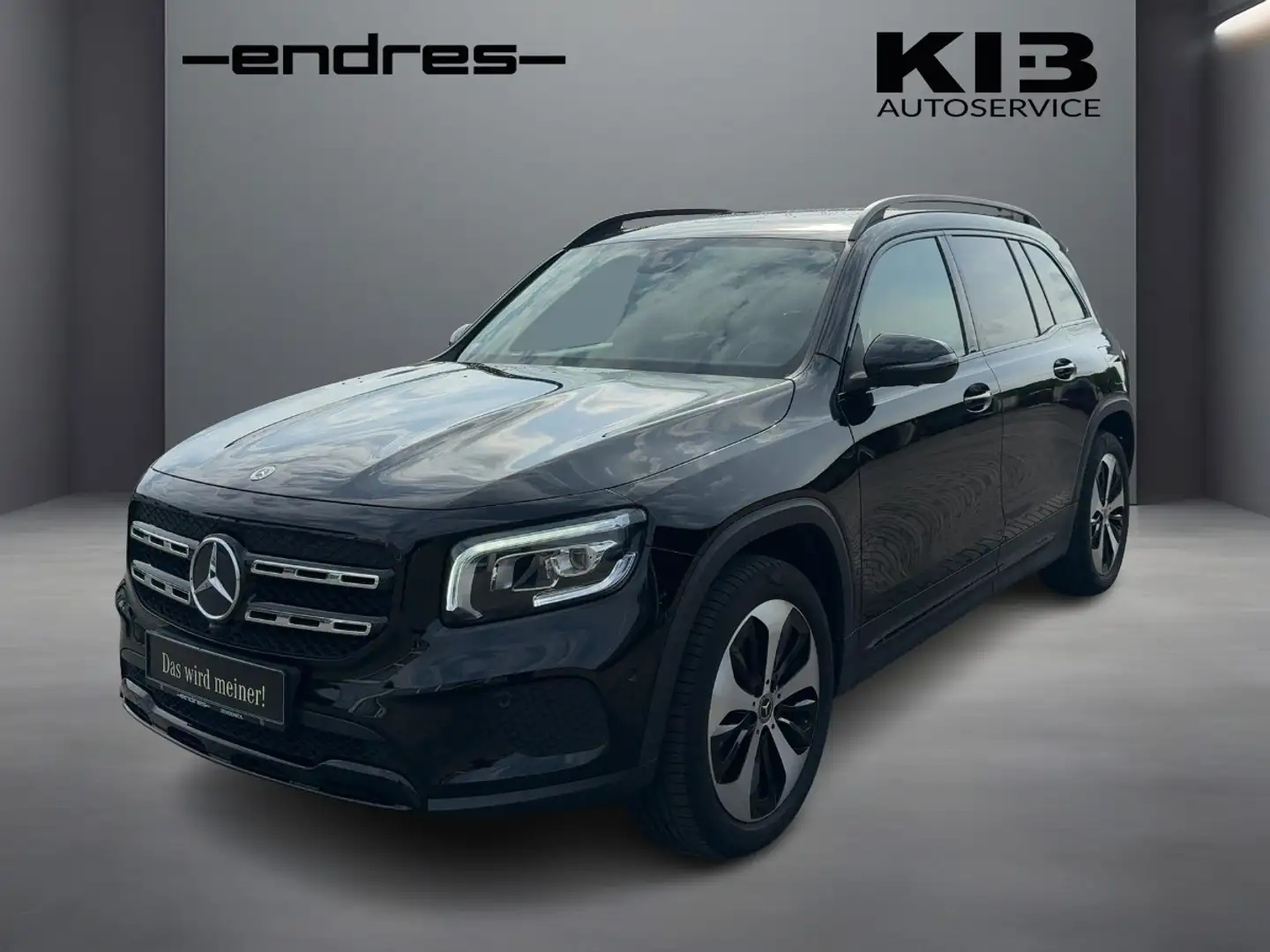 Mercedes-Benz GLB 200 Progressive +MBUX+LED+360+Navi+Night+AUT Schwarz - 1