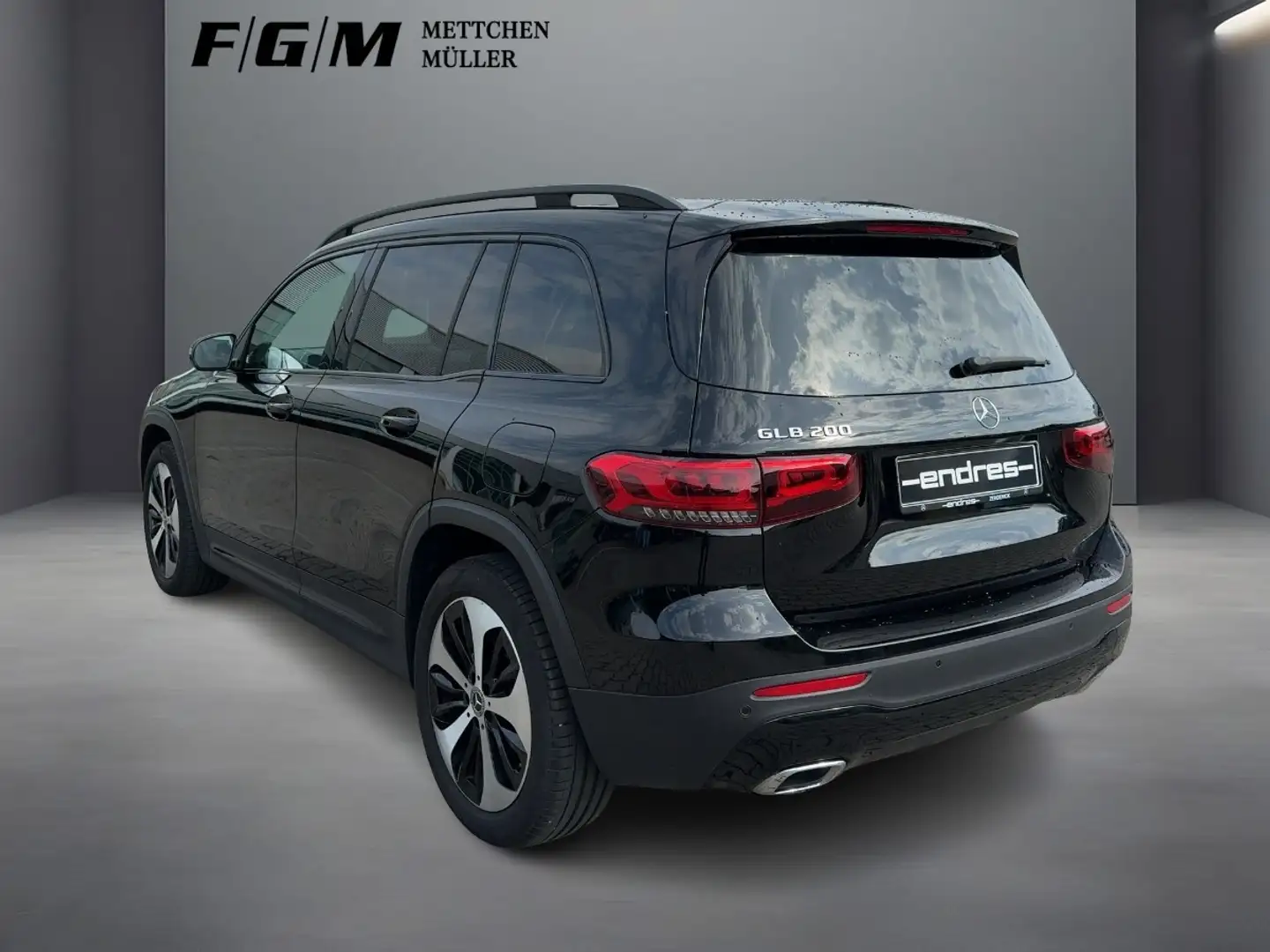 Mercedes-Benz GLB 200 Progressive +MBUX+LED+360+Navi+Night+AUT Nero - 2