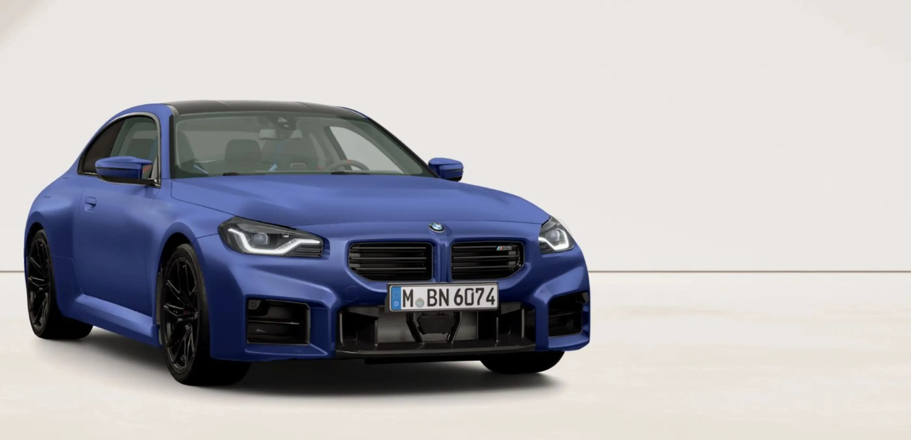 BMW M2 COUPE. FROZEN PORTIMAO BLAU. CARBON. +PACKAGE. — photo 2