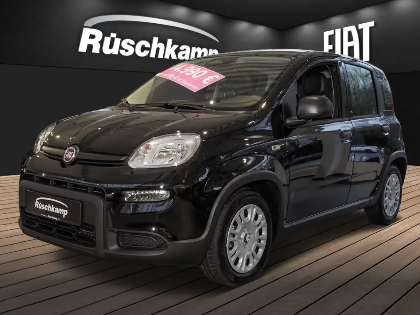 Fiat Panda Hybrid 1.0 Klima PDC Temp. dig.Kombiinstr. Schwarz - 1