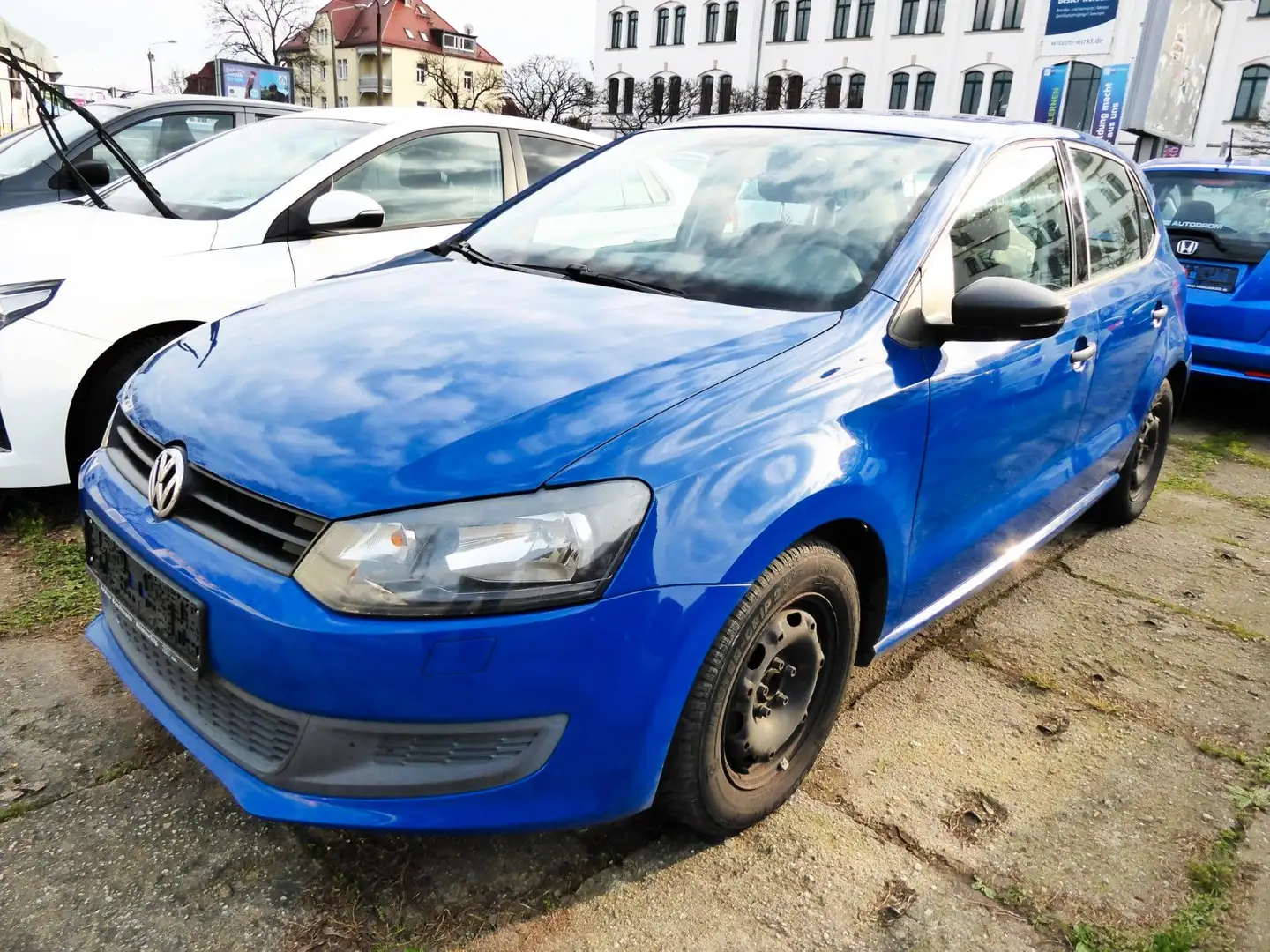 Volkswagen Polo V Trendl. Klima/Sitzhzg./Alu/Wi.-Räder/Eu5 Blauw - 1