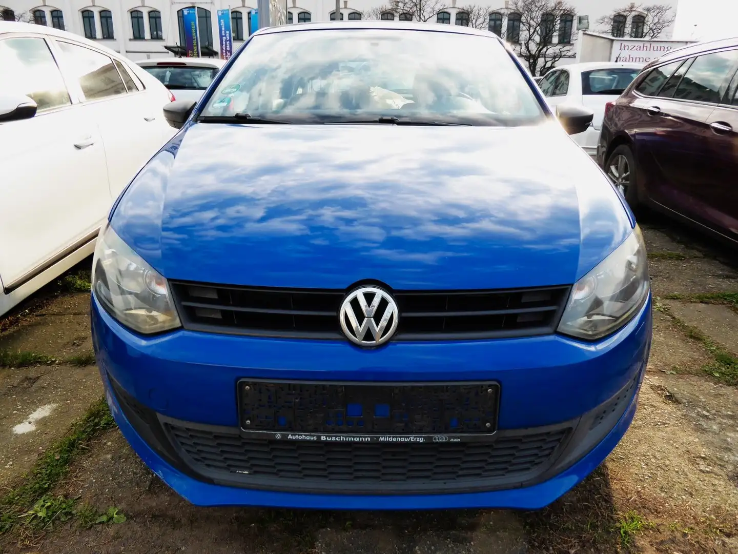Volkswagen Polo V Trendl. Klima/Sitzhzg./Alu/Wi.-Räder/Eu5 Blau - 2