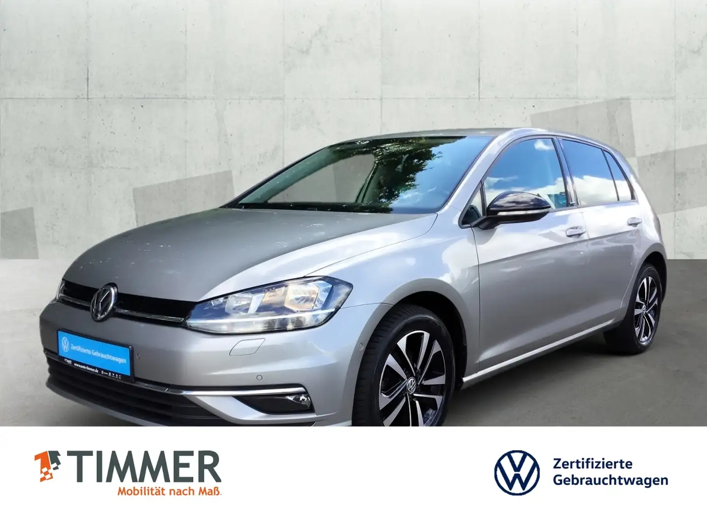 Volkswagen Golf VII 1.0 TSI I IQ.DRIVE *SHZ*ACC*PDC*ALU* Silber - 1