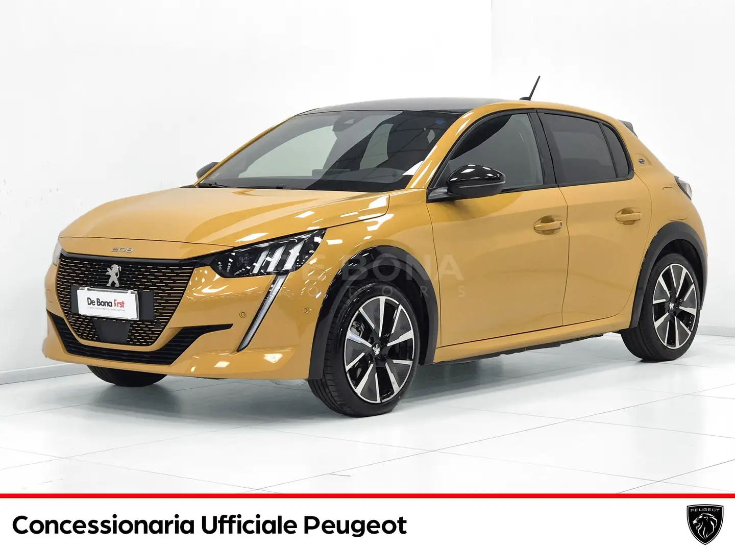 Peugeot e-208 gt 100kw my20 Giallo - 1