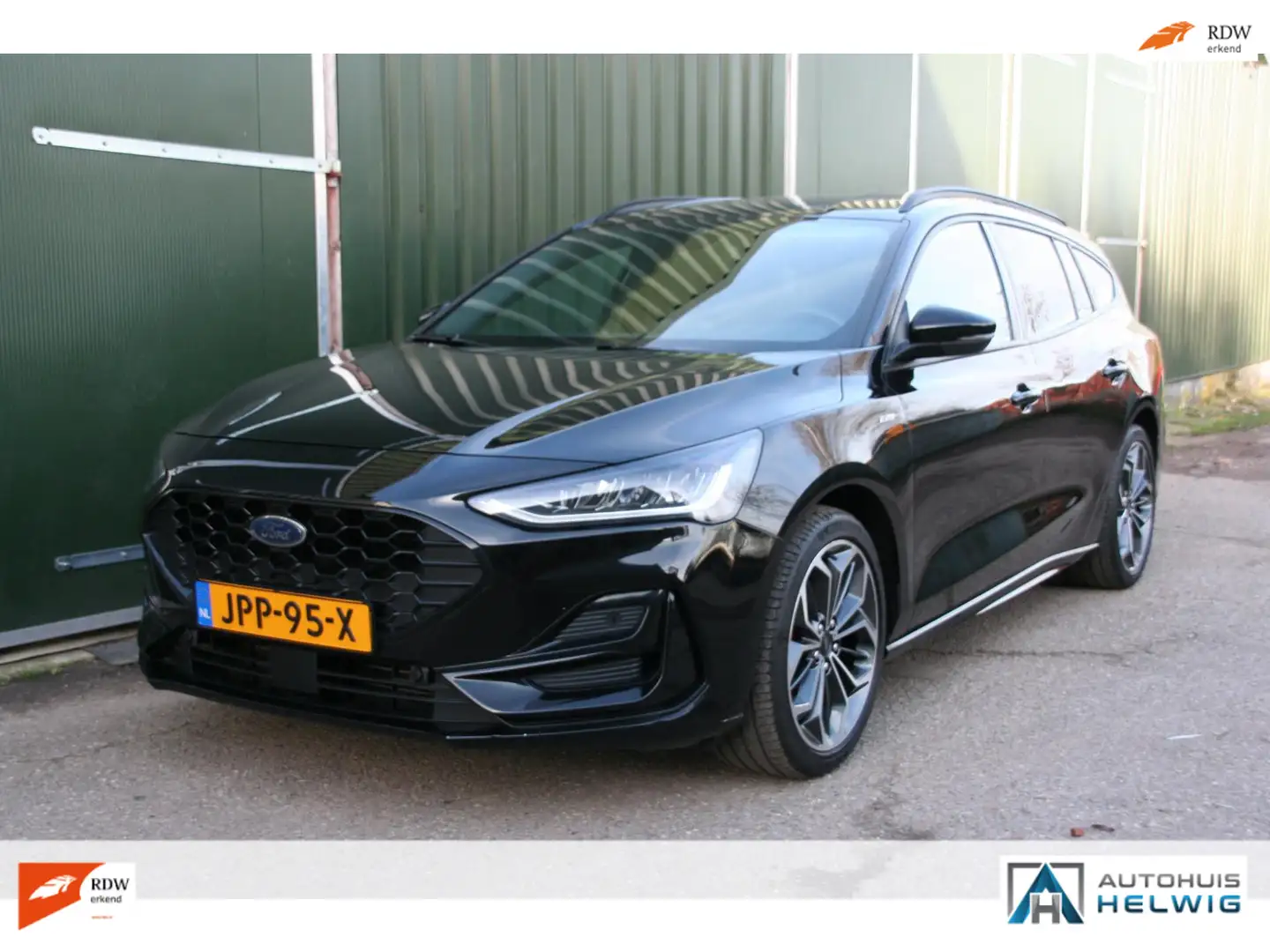 Ford Focus Wagon 1.0 EcoBoost Hybrid ST Line Style 155 PK, LE Schwarz - 1