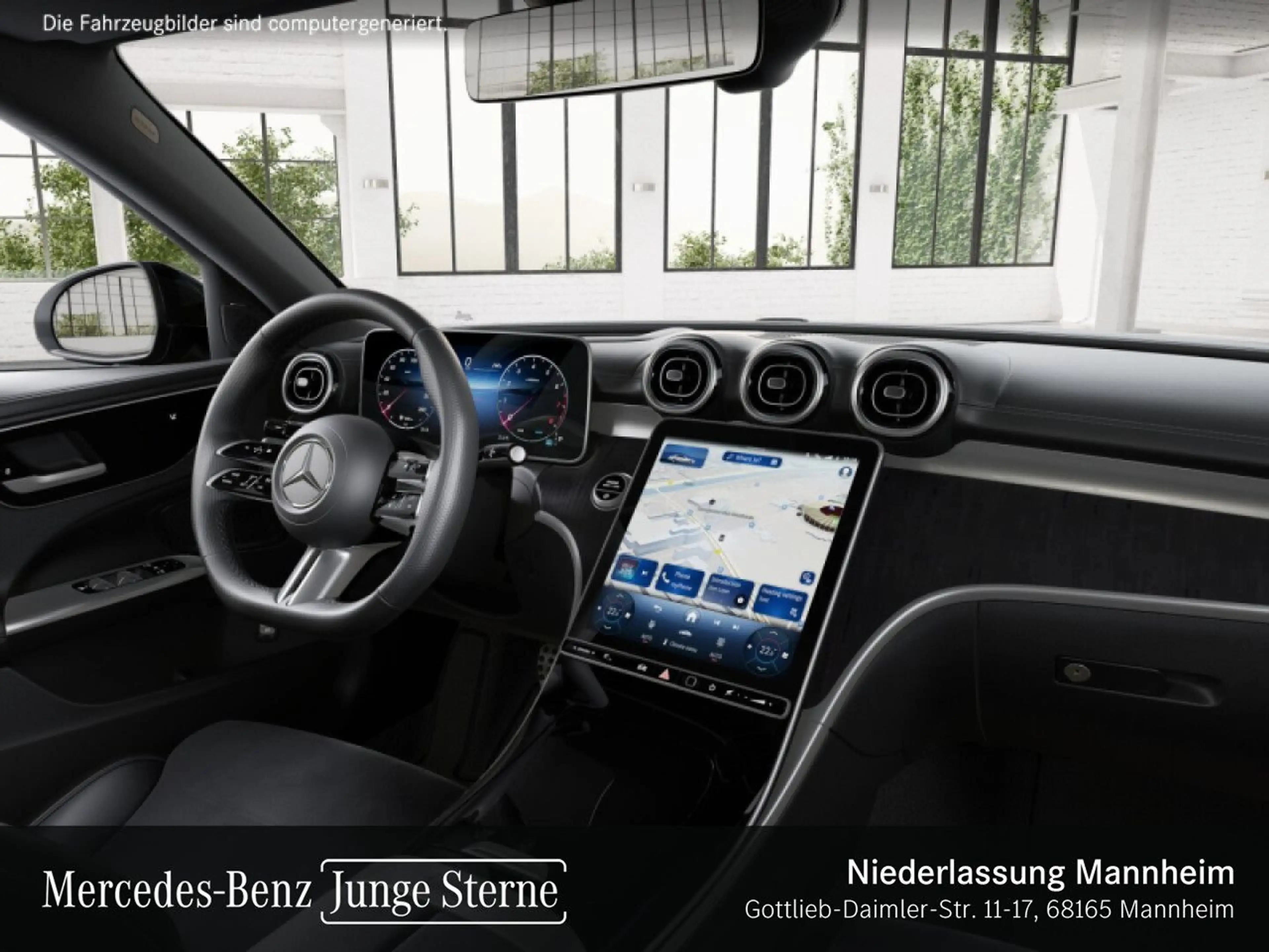 Mercedes-Benz C 180 AMG+NIGHT+PANO+360+TOTW+KEYLESS+9G — photo 10
