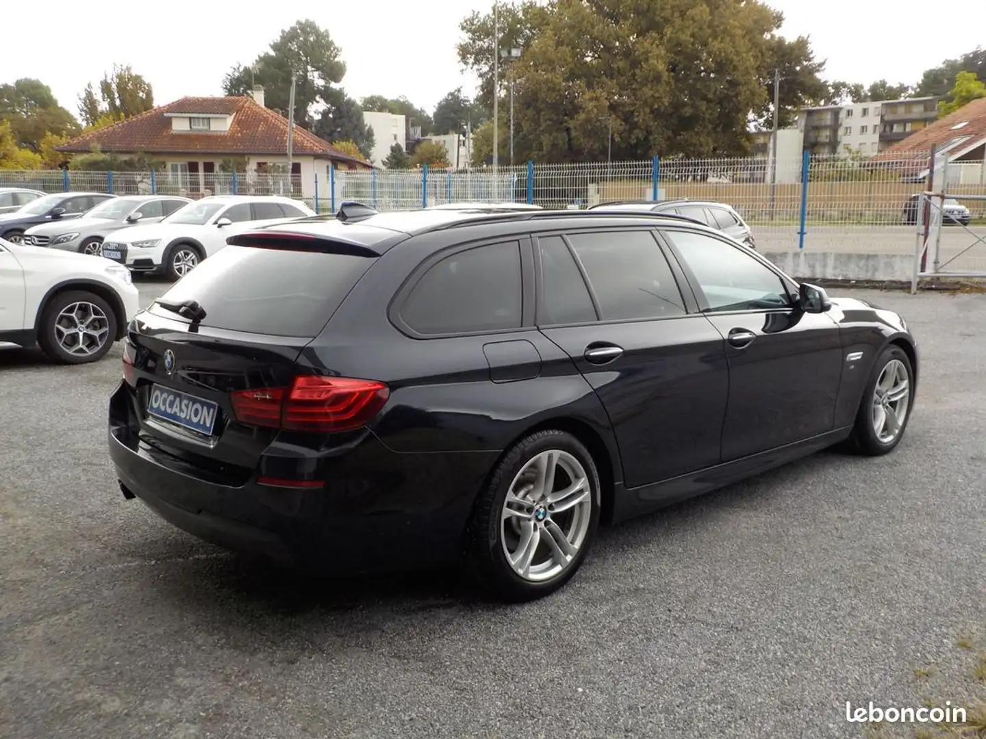BMW 520 Touring serie (f11) (2) 520d 190 m sport xdrive bva8 Zwart - 2