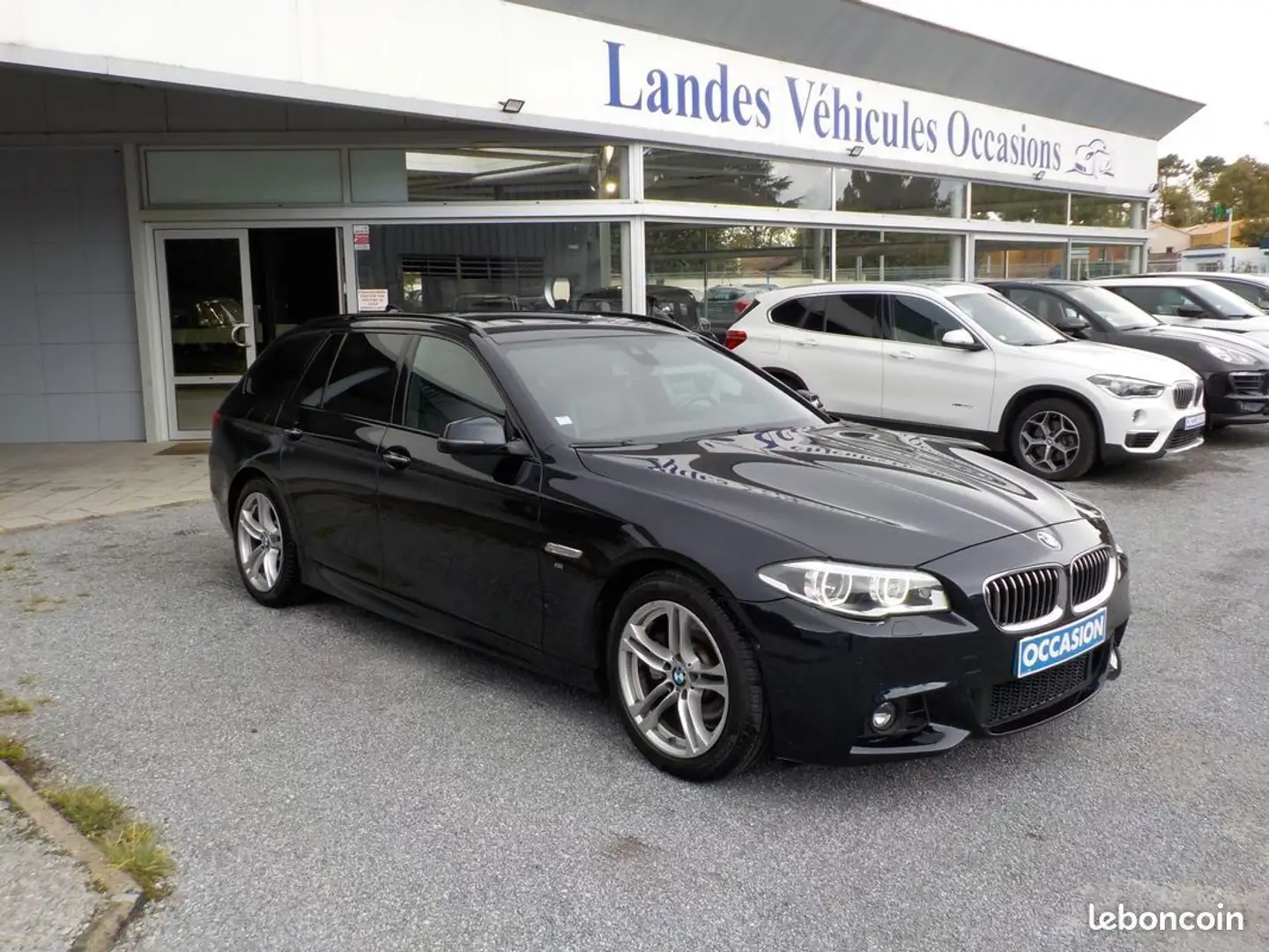 BMW 520 Touring serie (f11) (2) 520d 190 m sport xdrive bva8 Zwart - 1