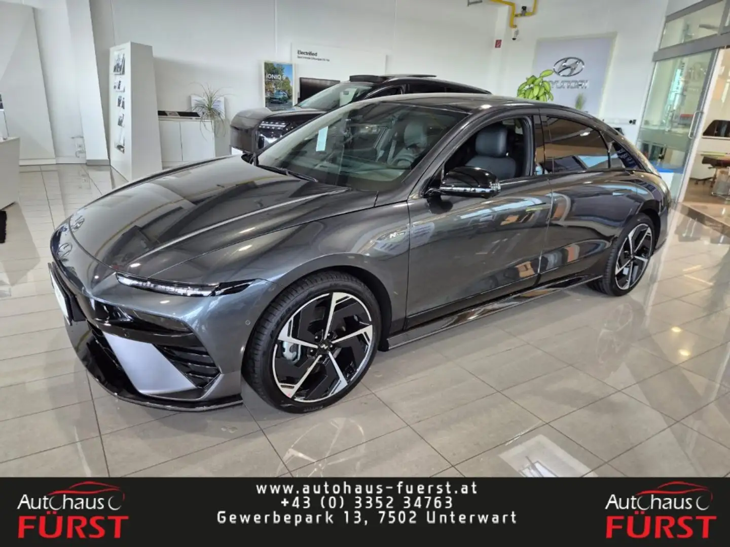 Hyundai IONIQ 6 N Line 84 kWh 4WD i66l2 *325PS LEISTUNG* Grau - 1
